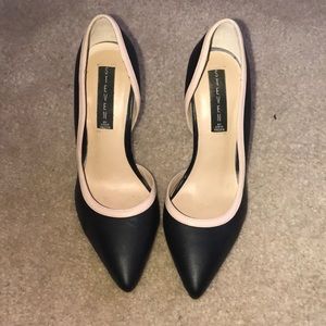 Steve Madden Matte Black Heels